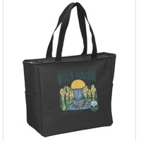 Macrodata Refinement Woes Hallow Zip Tote Bag