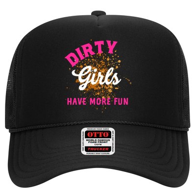 Mud Runs Wo 5k Mud Race Dirty Girl Have More Fun Trucker Hat