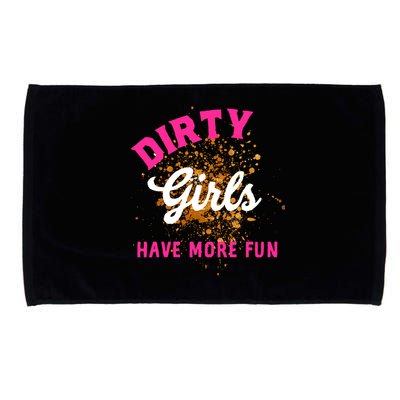 Mud Runs Wo 5k Mud Race Dirty Girl Have More Fun Microfiber Hand Towel
