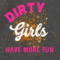 Mud Runs Wo 5k Mud Race Dirty Girl Have More Fun Vector Backpack