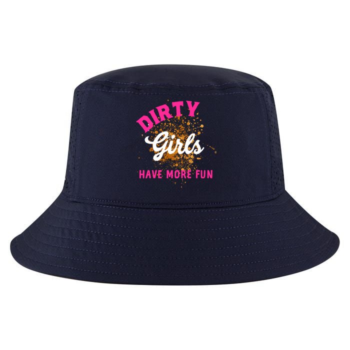 Mud Runs Wo 5k Mud Race Dirty Girl Have More Fun Cool Comfort Performance Bucket Hat