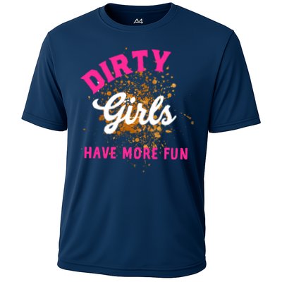 Mud Runs Wo 5k Mud Race Dirty Girl Have More Fun Performance Shirt