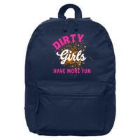 Mud Runs Wo 5k Mud Race Dirty Girl Have More Fun 16 in Basic Backpack