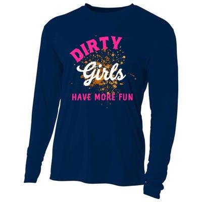 Mud Runs Wo 5k Mud Race Dirty Girl Have More Fun Cooling Performance Long Sleeve Crew