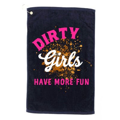 Mud Runs Wo 5k Mud Race Dirty Girl Have More Fun Golf Towel