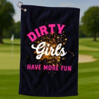 Mud Runs Wo 5k Mud Race Dirty Girl Have More Fun Golf Towel