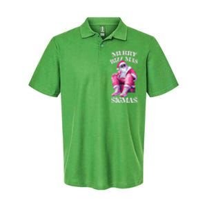 Merry Riz Zmas Sigmas Santa Rizzler Softstyle Adult Sport Polo