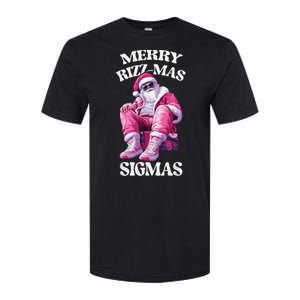 Merry Riz Zmas Sigmas Santa Rizzler Softstyle CVC T-Shirt