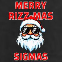 Merry Riz Z Mas Sigmas Santa Claus Merry Christmas 11oz C Handle Ceramic Mug