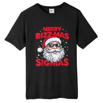 Merry Riz Z Mas Sigmas Gen Alpha Middle School Christmas Tall Fusion ChromaSoft Performance T-Shirt