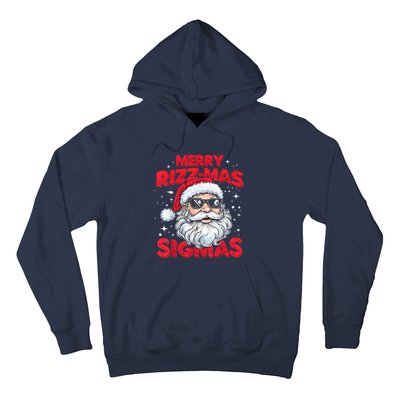 Merry Riz Z Mas Sigmas Gen Alpha Middle School Christmas Hoodie