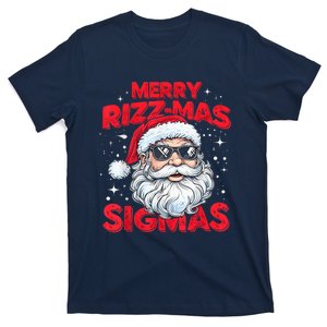 Merry Riz Z Mas Sigmas Gen Alpha Middle School Christmas T-Shirt