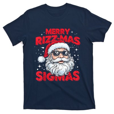 Merry Riz Z Mas Sigmas Gen Alpha Middle School Christmas T-Shirt