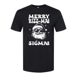 Merry Riz Z Mas Sigmas Funny Gen Alpha Xmas Santa Christmas Softstyle CVC T-Shirt