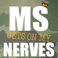 MS Gets On My Nerves Multiple Sclerosis Legacy Tie Dye Trucker Hat