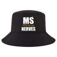 MS Gets On My Nerves Multiple Sclerosis Cool Comfort Performance Bucket Hat