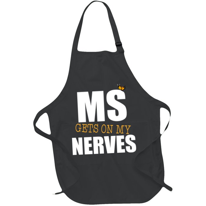 MS Gets On My Nerves Multiple Sclerosis Apron