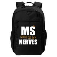MS Gets On My Nerves Multiple Sclerosis Backpack