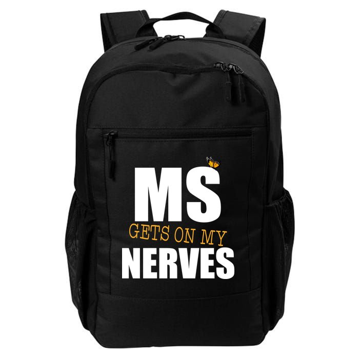 MS Gets On My Nerves Multiple Sclerosis Backpack