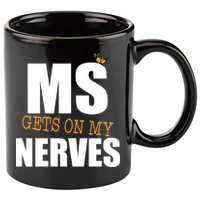 MS Gets On My Nerves Multiple Sclerosis 11oz C Handle Ceramic Mug