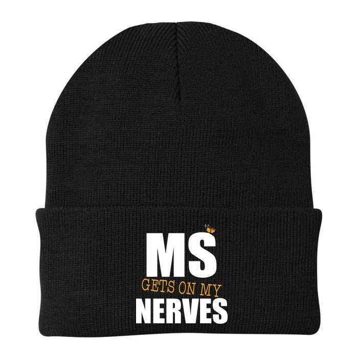 MS Gets On My Nerves Multiple Sclerosis Beanie