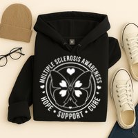 MS Multiple Sclerosis Awareness Hope Support Cure Hoodie