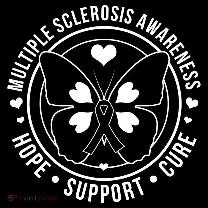 MS Multiple Sclerosis Awareness Hope Support Cure Sweatshirt