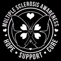 MS Multiple Sclerosis Awareness Hope Support Cure Impact Tech Backpack