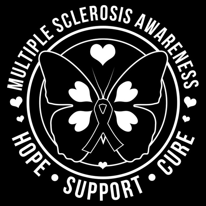 MS Multiple Sclerosis Awareness Hope Support Cure Impact Tech Backpack