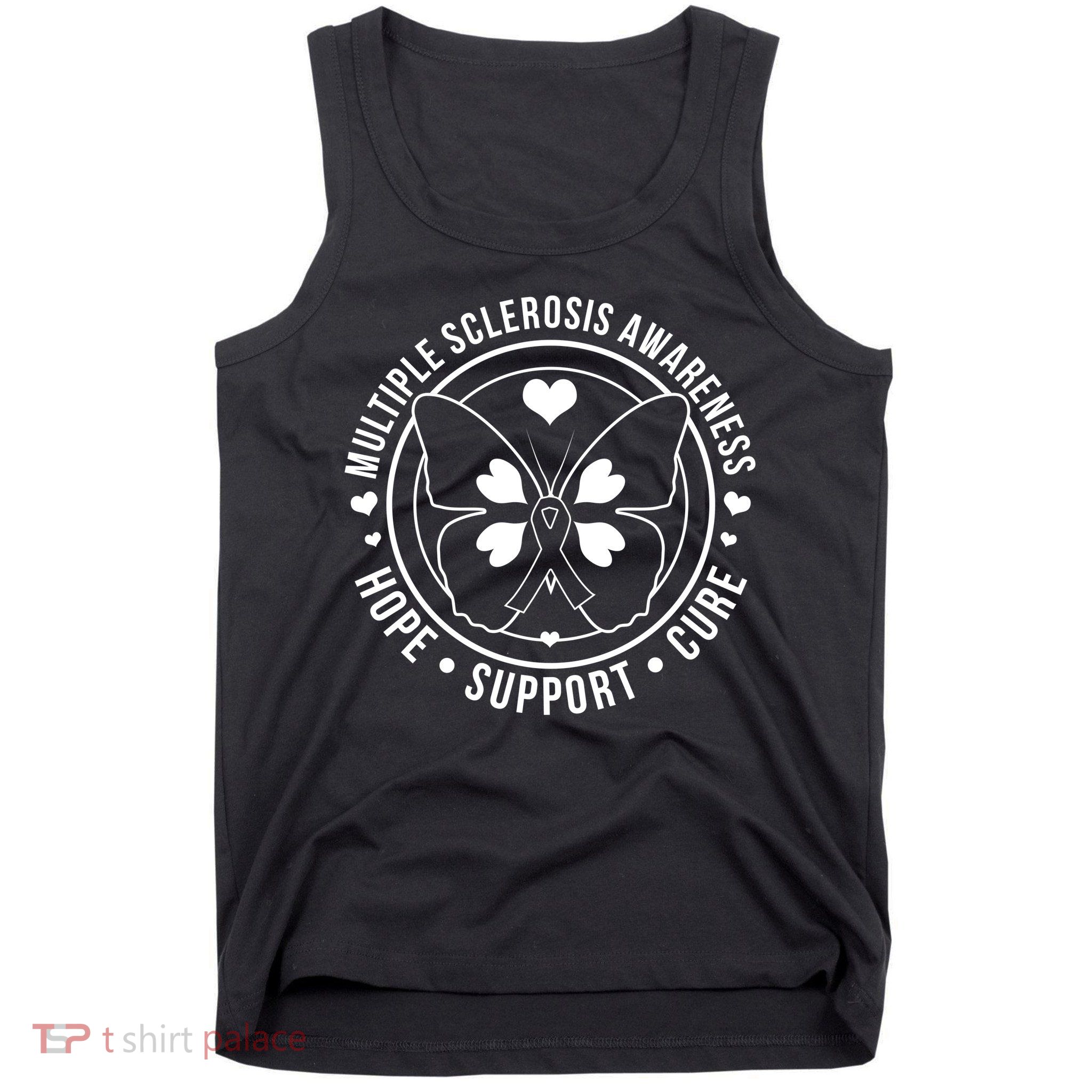 MS Multiple Sclerosis Awareness Hope Support Cure Tank Top