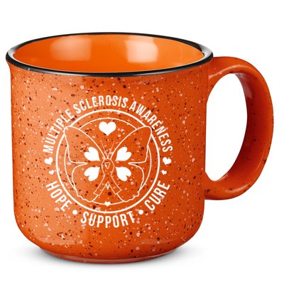 MS Multiple Sclerosis Awareness Hope Support Cure 15oz Campfire Ceramic Mug