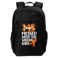 MS Multiple Sclerosis Messed With The Wrong Chick Backpack