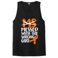 MS Multiple Sclerosis Messed With The Wrong Chick PosiCharge Competitor Tank