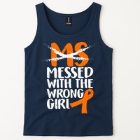 MS Multiple Sclerosis Messed With The Wrong Chick Tank Top