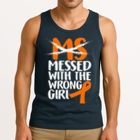 MS Multiple Sclerosis Messed With The Wrong Chick Tank Top