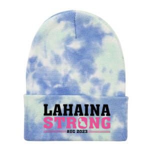 Maui Strong  Tie Dye 12in Knit Beanie