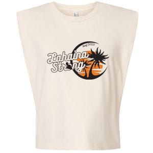 Maui Strong 100% Of Profits For Relief Efforts Maui Support Garment-Dyed Women's Muscle Tee