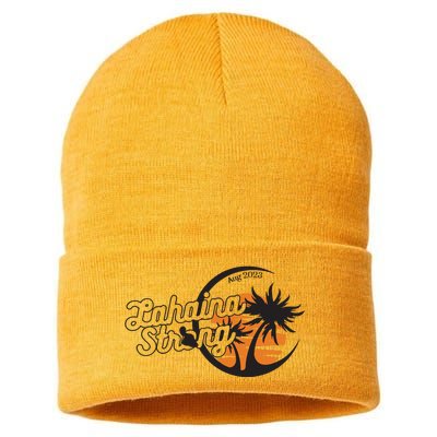 Maui Strong 100% Of Profits For Relief Efforts Maui Support Sustainable Knit Beanie