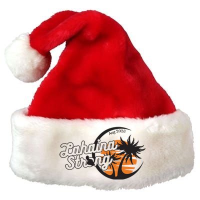 Maui Strong 100% Of Profits For Relief Efforts Maui Support Premium Christmas Santa Hat