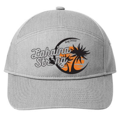 Maui Strong 100% Of Profits For Relief Efforts Maui Support 7-Panel Snapback Hat