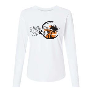 Maui Strong 100% Of Profits For Relief Efforts Maui Support Womens Cotton Relaxed Long Sleeve T-Shirt