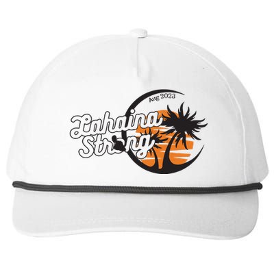 Maui Strong 100% Of Profits For Relief Efforts Maui Support Snapback Five-Panel Rope Hat