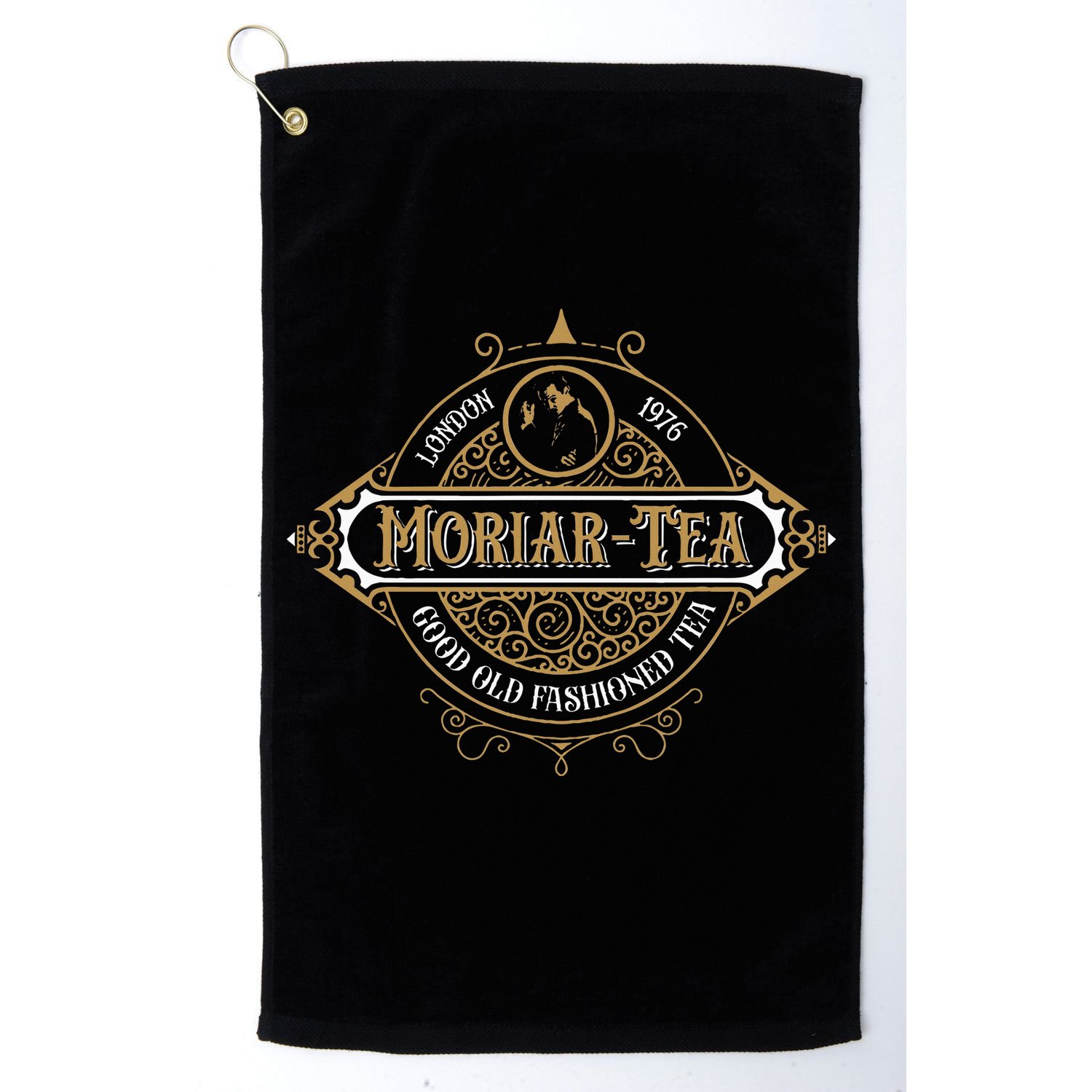 Moriartea Since 1976 Good Old Fashioned Tea Golf Towel
