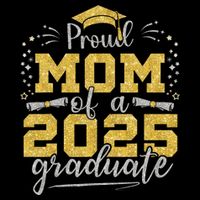 Mom Senior 2025 Proud Mom Of A Class Of 2025 Graduate Backpack