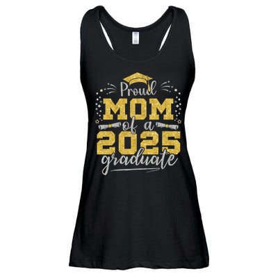Mom Senior 2025 Proud Mom Of A Class Of 2025 Graduate Ladies Essential Flowy Tank