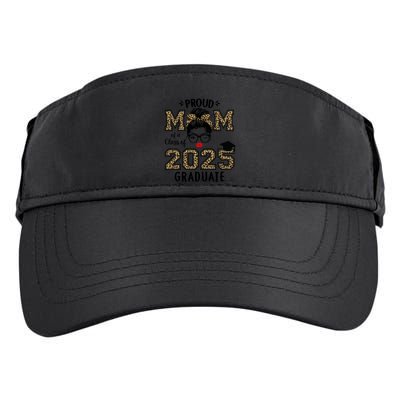 Mom Senior 2025 Proud Mom Of A Class Of 2025 Graduate Gift Adult Drive Performance Visor