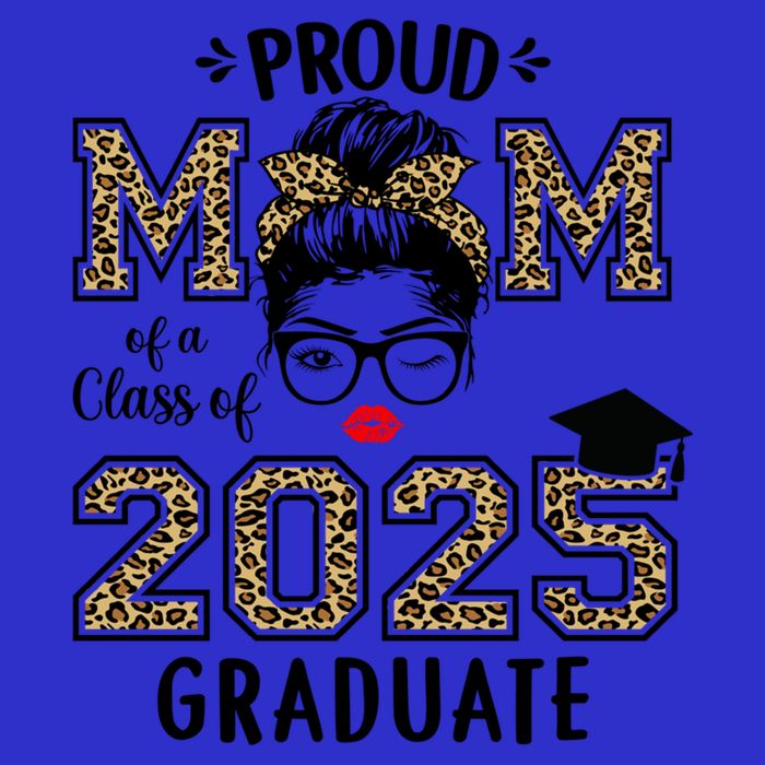 Mom Senior 2025 Proud Mom Of A Class Of 2025 Graduate Gift T-Shirt