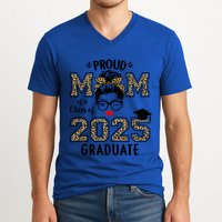 Mom Senior 2025 Proud Mom Of A Class Of 2025 Graduate Gift V-Neck T-Shirt
