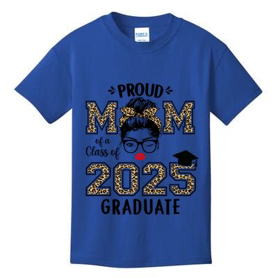 Mom Senior 2025 Proud Mom Of A Class Of 2025 Graduate Gift Kids T-Shirt