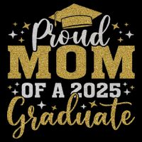 Mom Senior 2025 Proud Mom Of A Class Of 2025 Graduate 16 in Basic Backpack